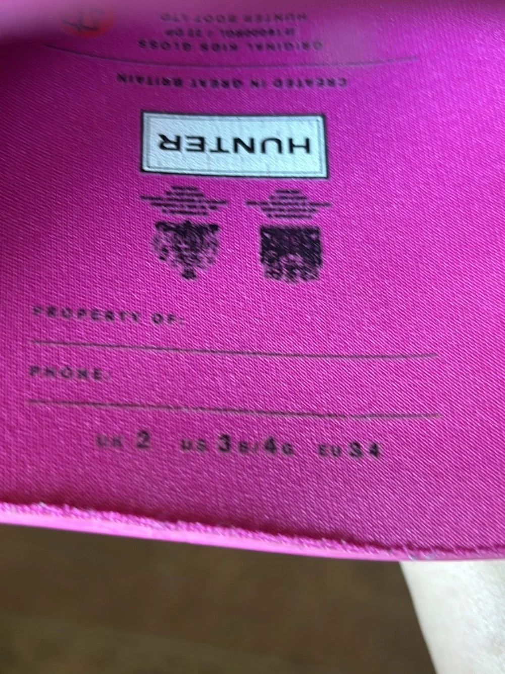 Hunter Bright Pink Women's Tall Waterproof Rain Boots